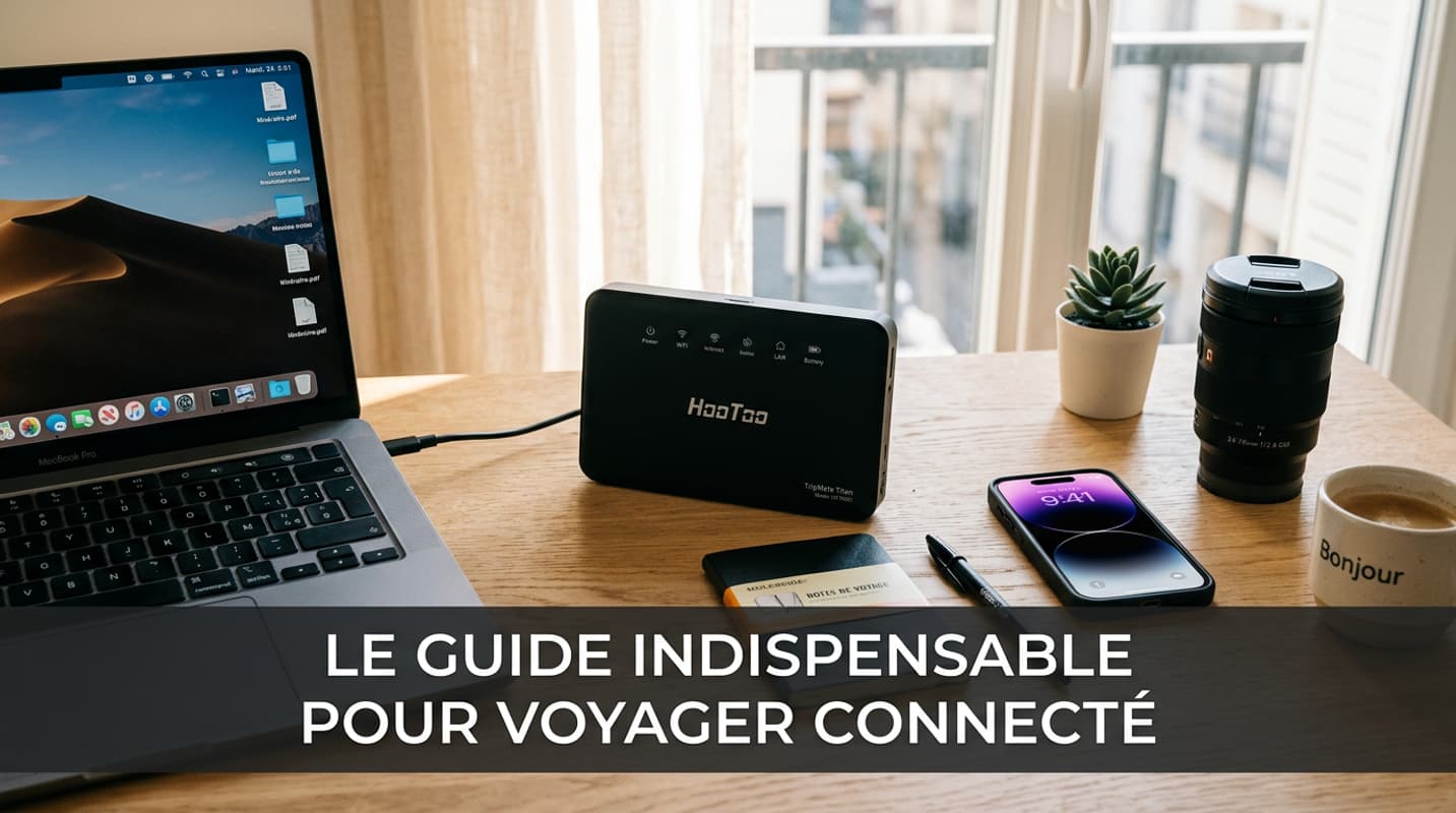 HooToo TripMate routeur portable et ses accessoires